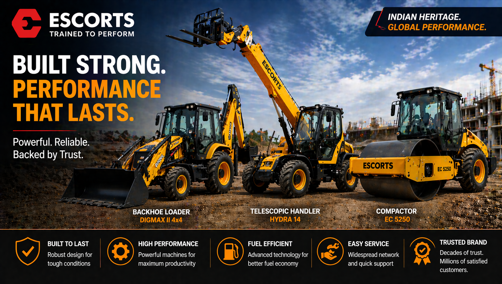 Escorts Equipment